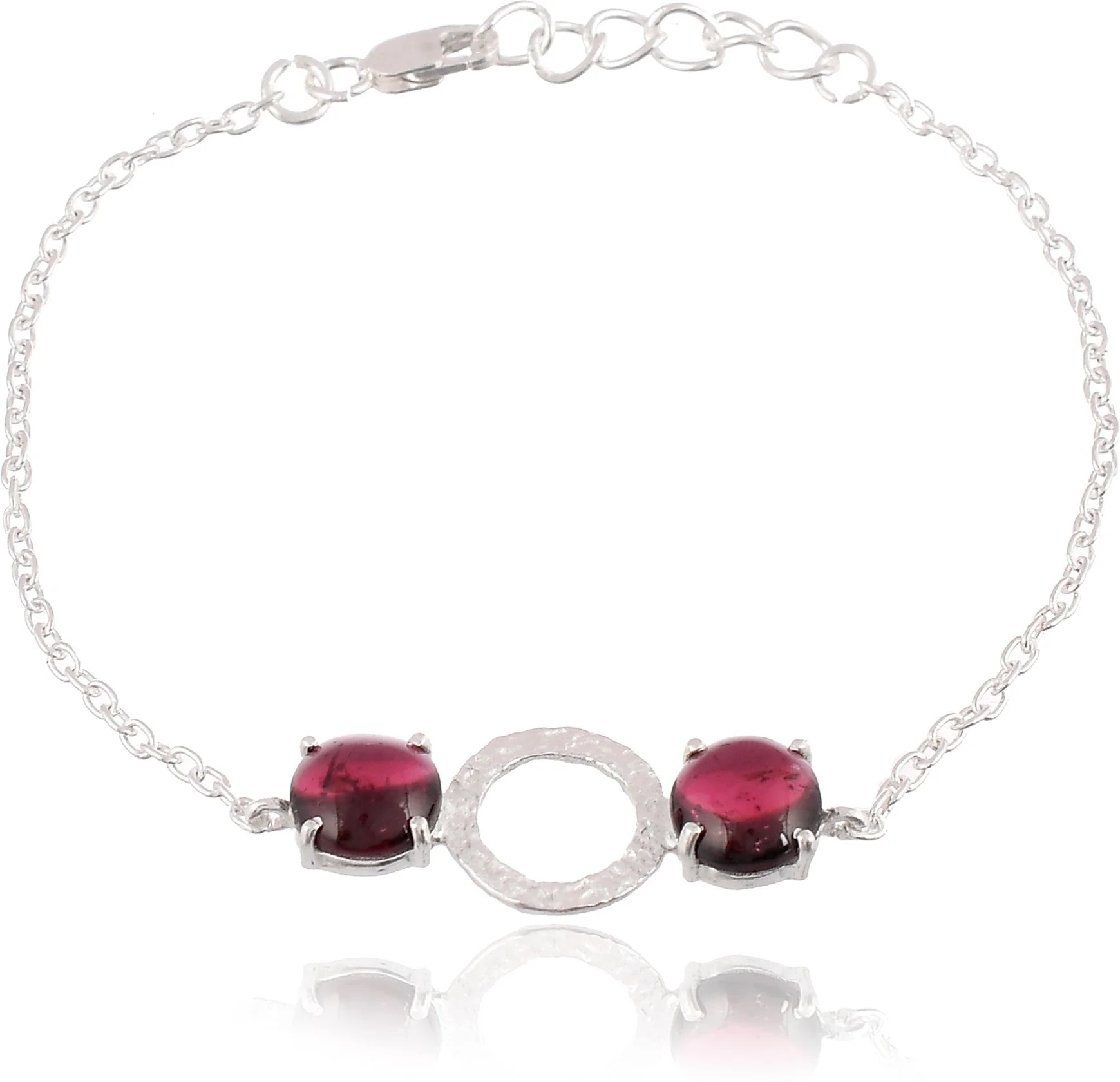 Ethereal Garnet Bracelet