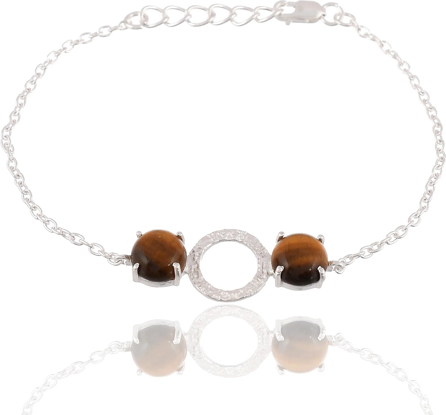 Ethereal Tiger's Eye Gemstone Bracelet - Image 2