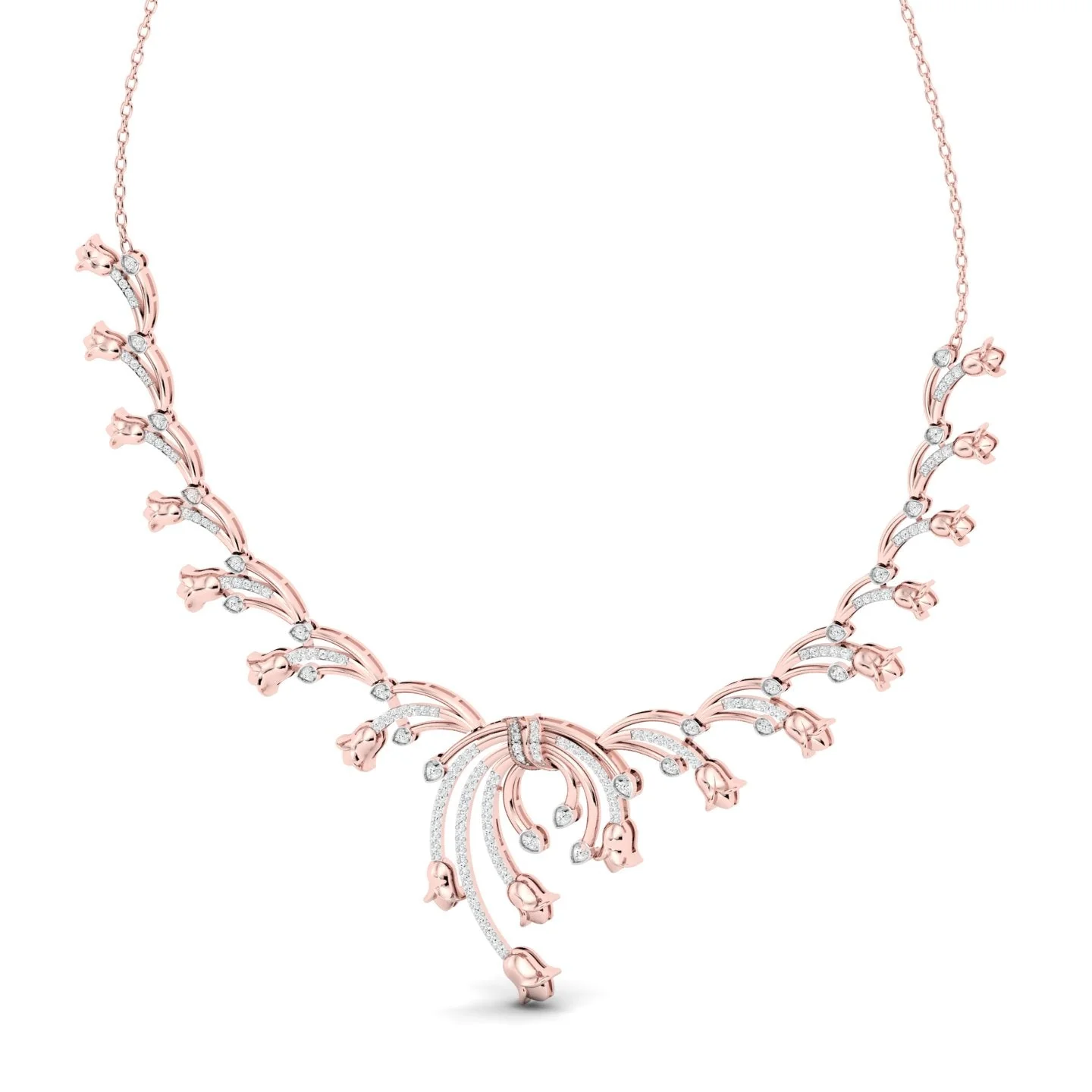 Rose Petal Grace Necklace - Image 2