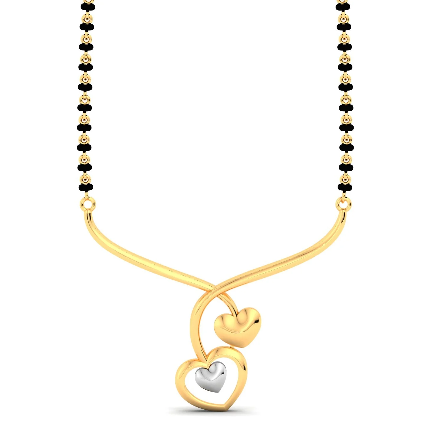 Divine Union Heart Mangalsutra - Image 2