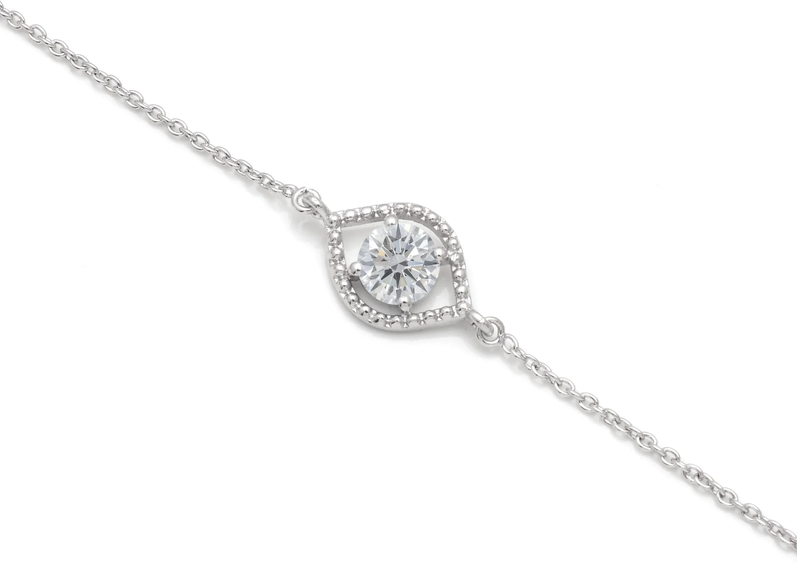 Minimalist Elegance: Zirconia Crystal Bracelet - Image 2