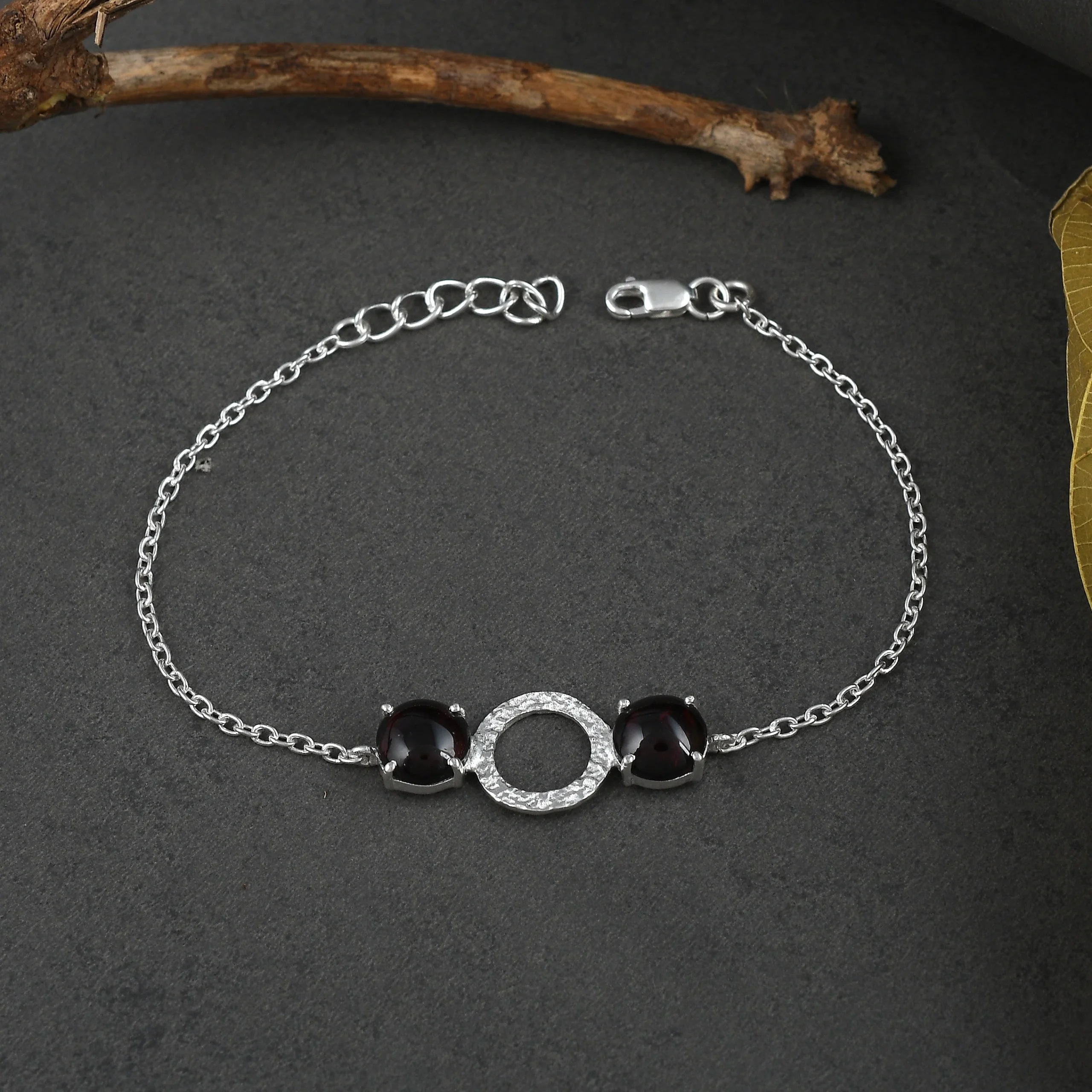 Sleek Black Onyx Gemstone Bracelet