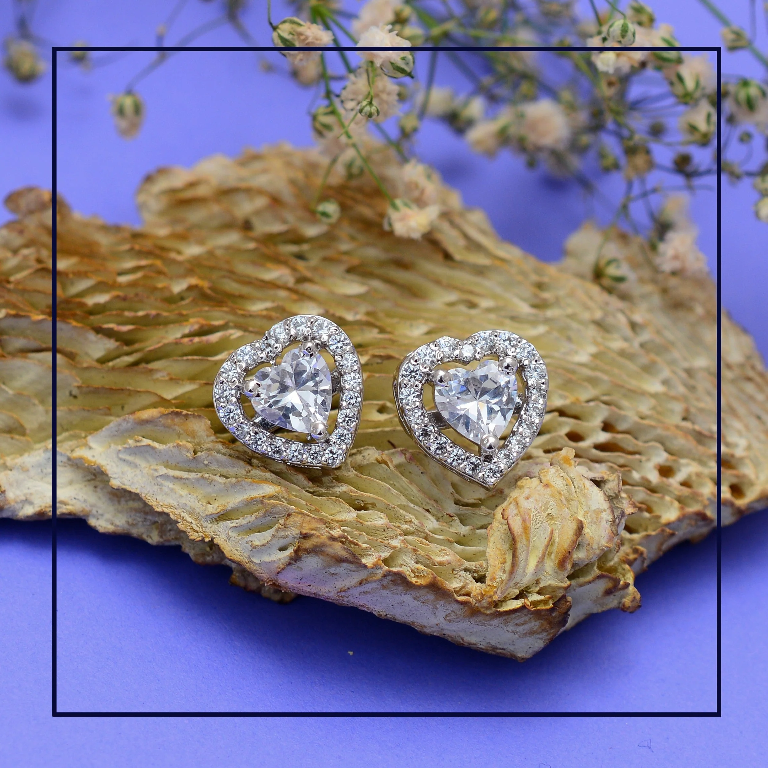 Radiant Heart Zirconia Crystal Pendant & Earrings Set - Image 2