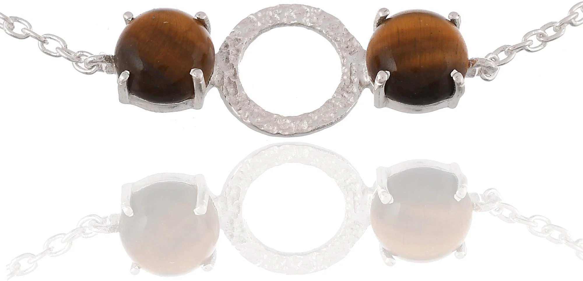 Ethereal Tiger's Eye Gemstone Bracelet - Image 3