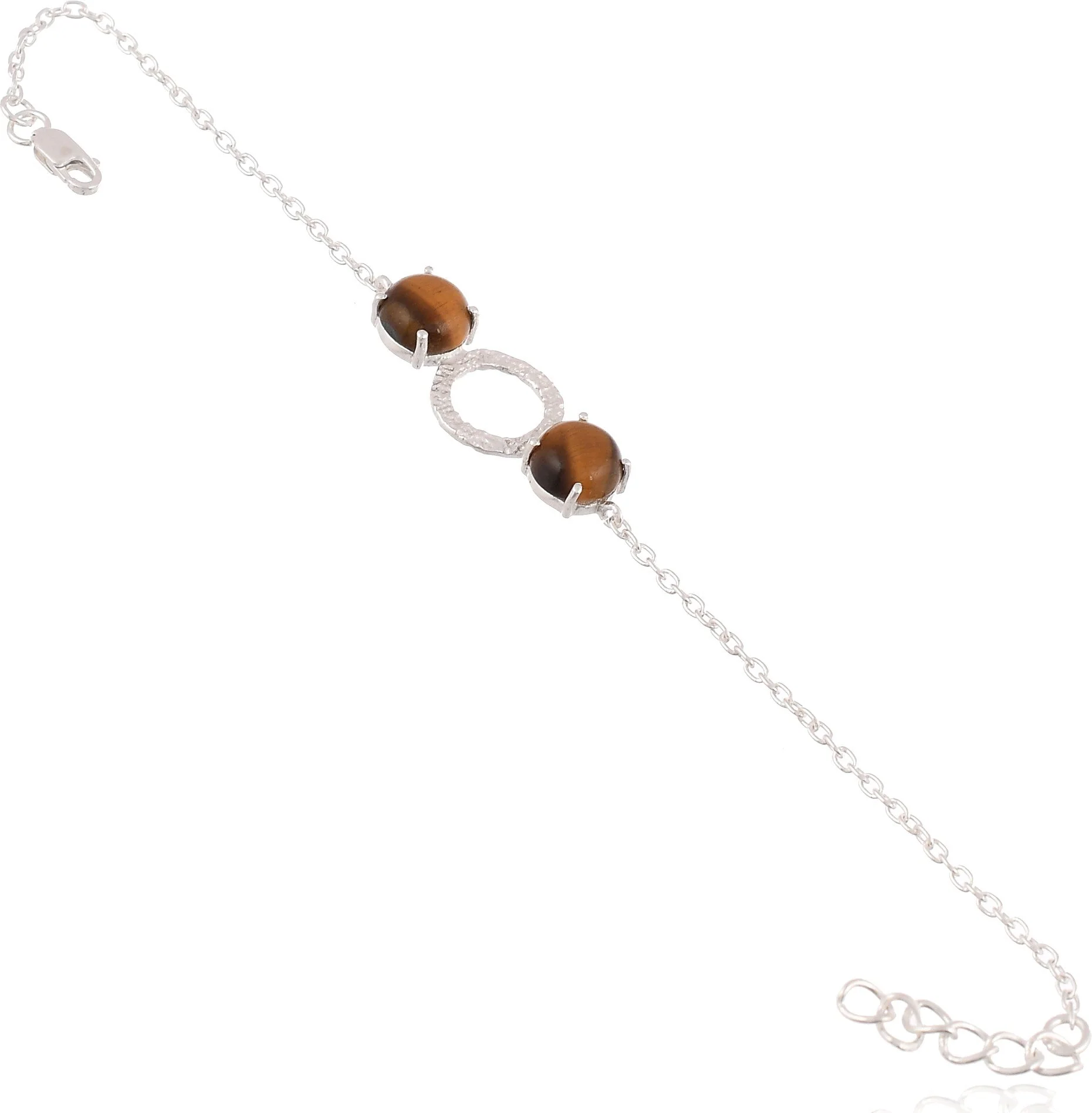 Ethereal Tiger's Eye Gemstone Bracelet - Image 4