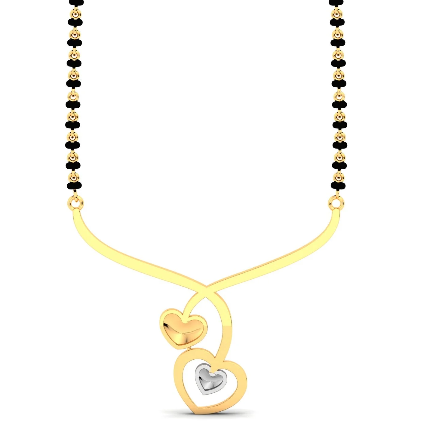Divine Union Heart Mangalsutra - Image 4