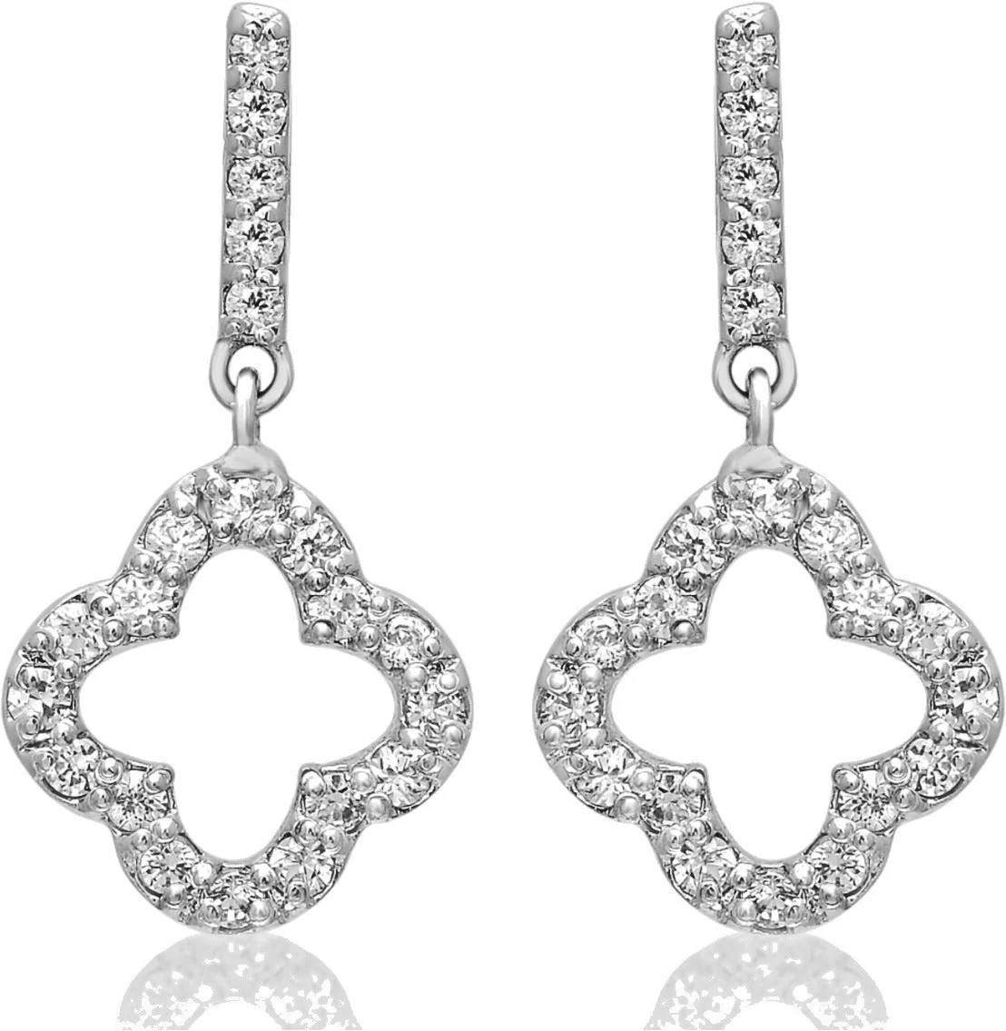 Sleek Designer Minimalistic Bar Stud Earrings - Image 4